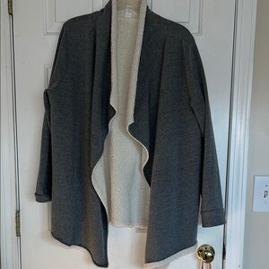 Gap Women's Gray Open Front Cardigan